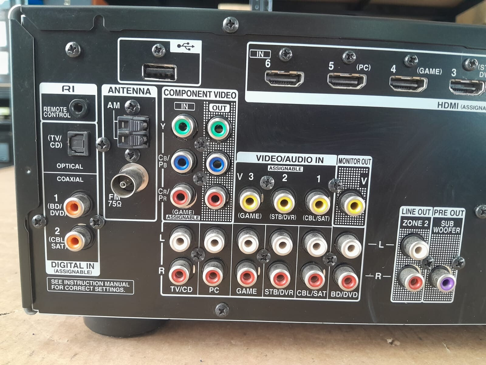 Onkyo TX-SR333 AV Receiver