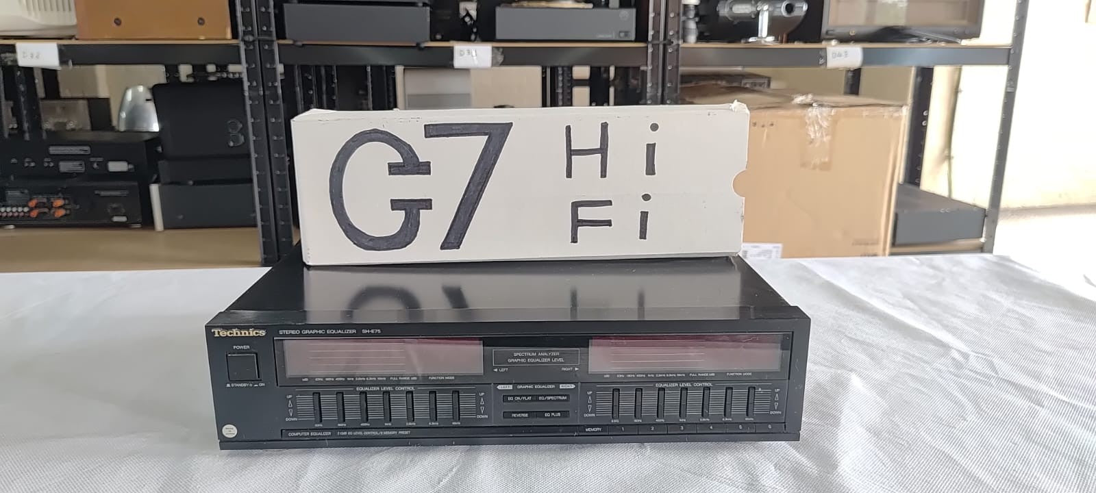 TECHNICS SH E75 STEREO GRAPHIC EQUALISER