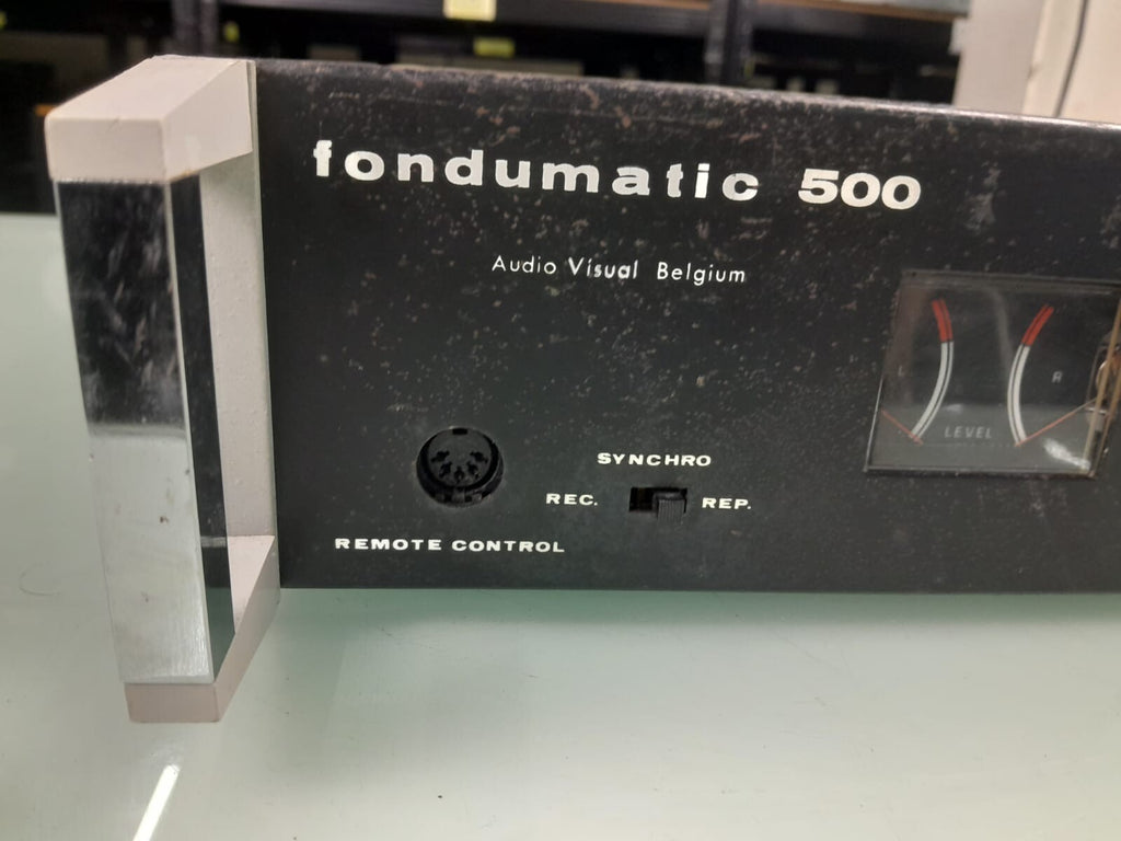 FONDUMATIC 500 AUDIO VISUAL