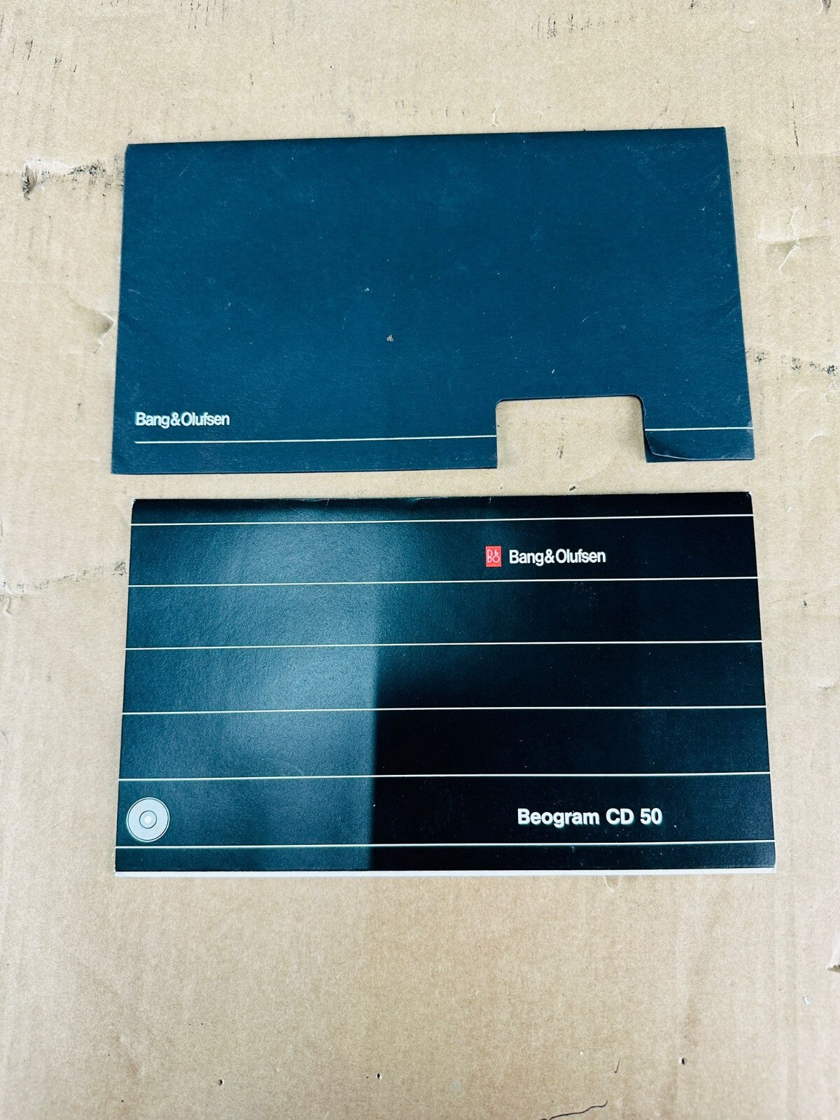 Bang & Olufsen B&O Beogram CD 50 Manual #002