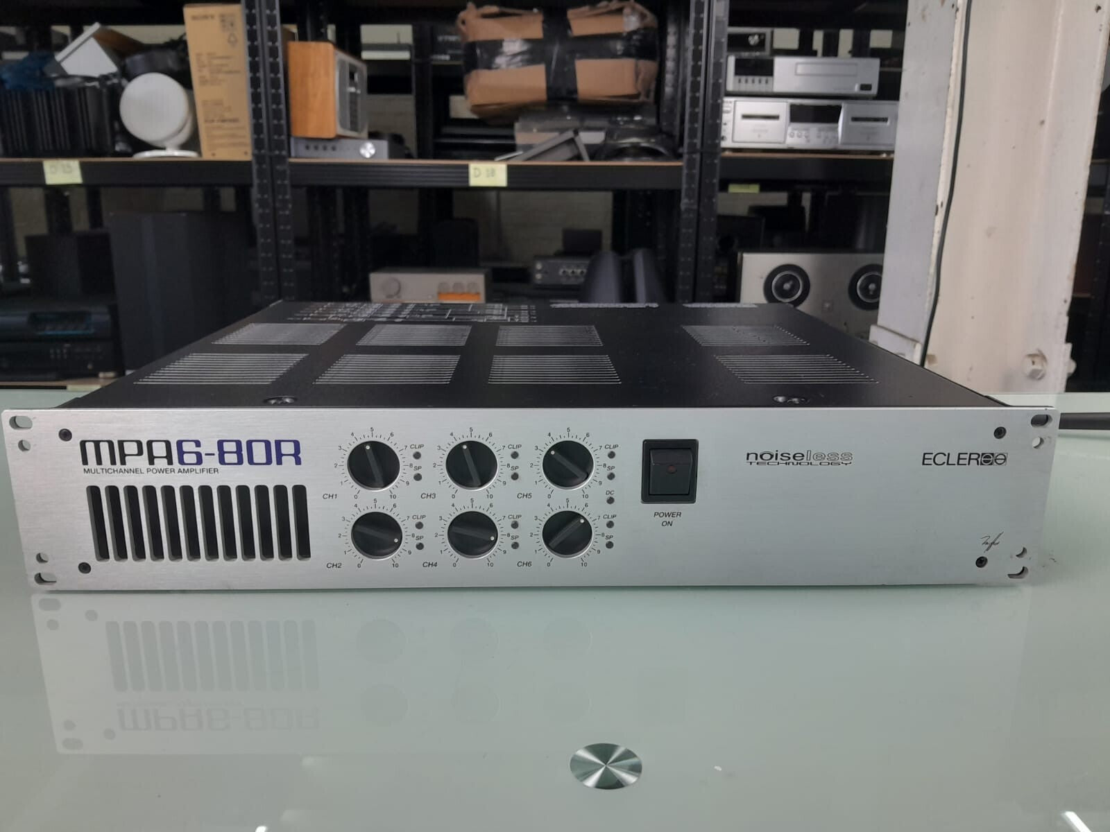 ECLER MPA6 80R MULTICHANNEL POWER AMPLIFIER #002