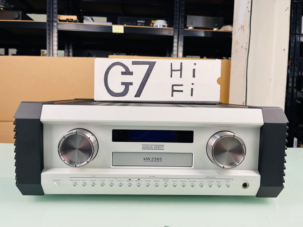 MUSICAL FIDELITY KW 250S AMPLIFIER - CD PLAYER- DAB / FM TUNER