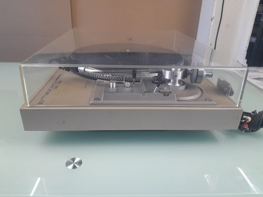 PIONEER PL 518 DIRECT DRIVE STEREO TURNTABLE WITH ADC 10E MK IV CARTRIDGE