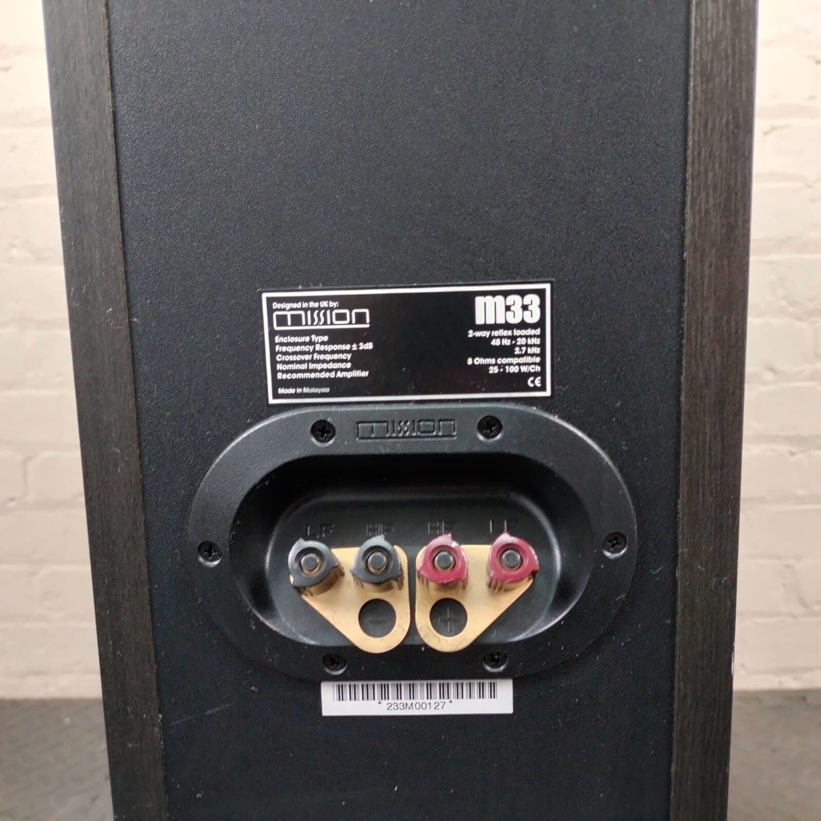 MISSION M33 FLOOR STANDING SPEAKERS