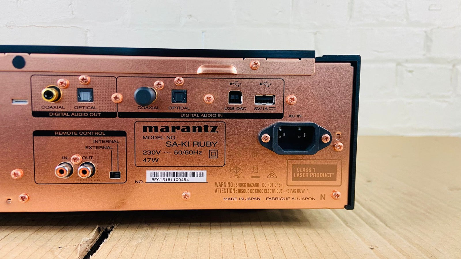 Marantz SA-KI Ruby Ken Ishiwata Signature SACD/CD/DAC