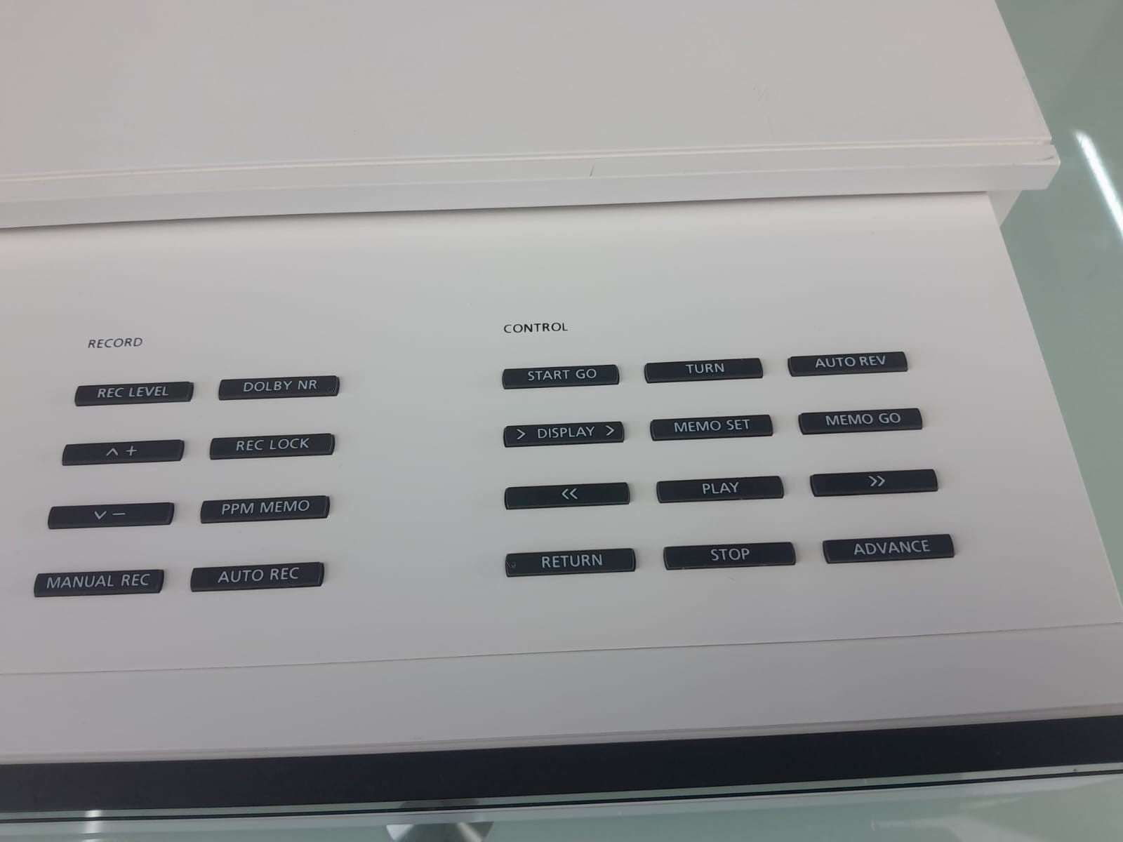 BANG & OLUFSEN B&O BEOCORD 5500 CASSETTE TAPE DECK PLAYER WHITE