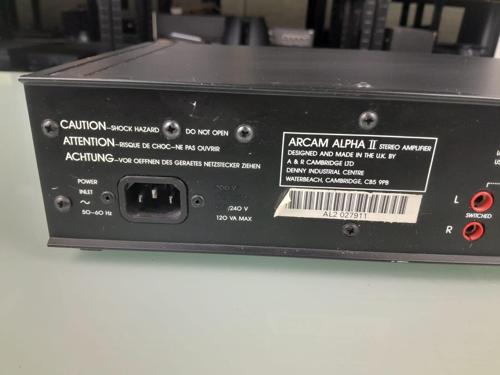ARCAM ALPHA ii 2 INTEGRATED STEREO AMPLIFIER