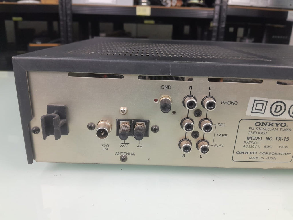 ONKYO TX 15 FM STEREO / AM TUNER AMPLIFIER