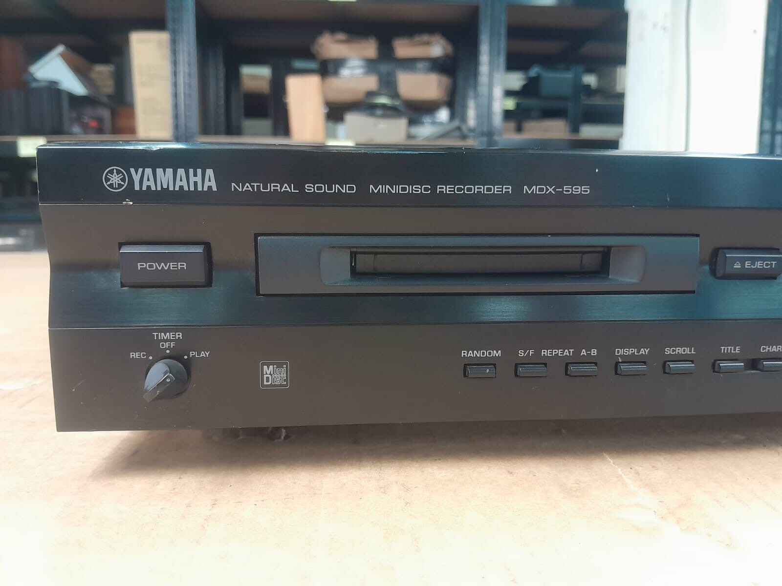 Yamaha MDX-595 Natural Sound Minidisc Recorder