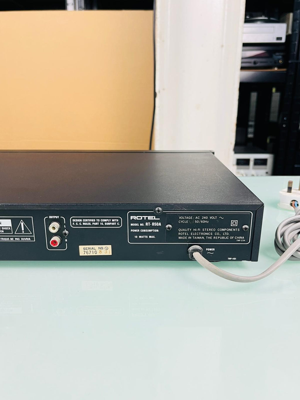 ROTEL RT 850AL LW/MW/FM STEREO TUNER
