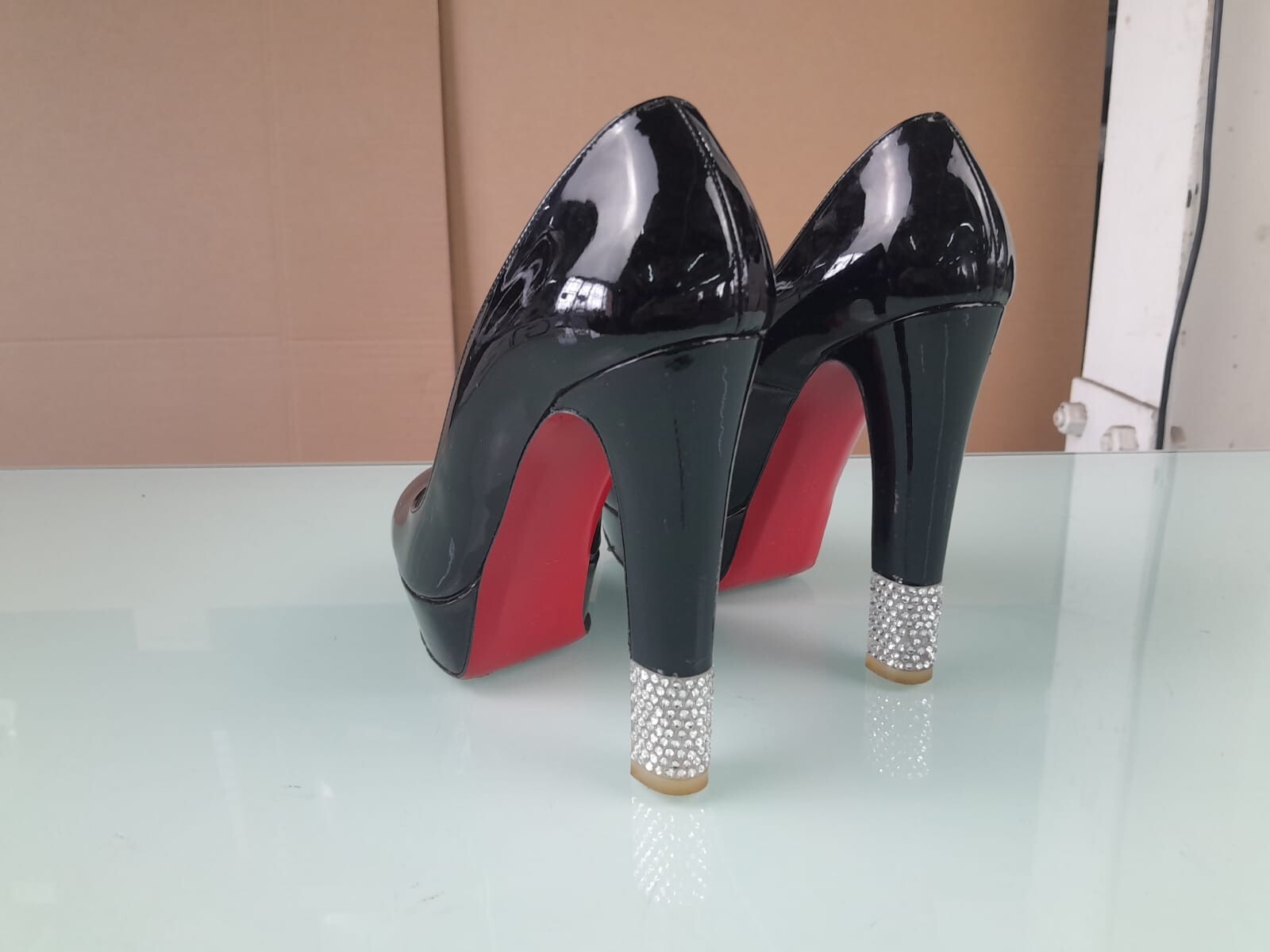 CHRISTIAN LOUBOUTIN LADY HIGH HEEL SHOES