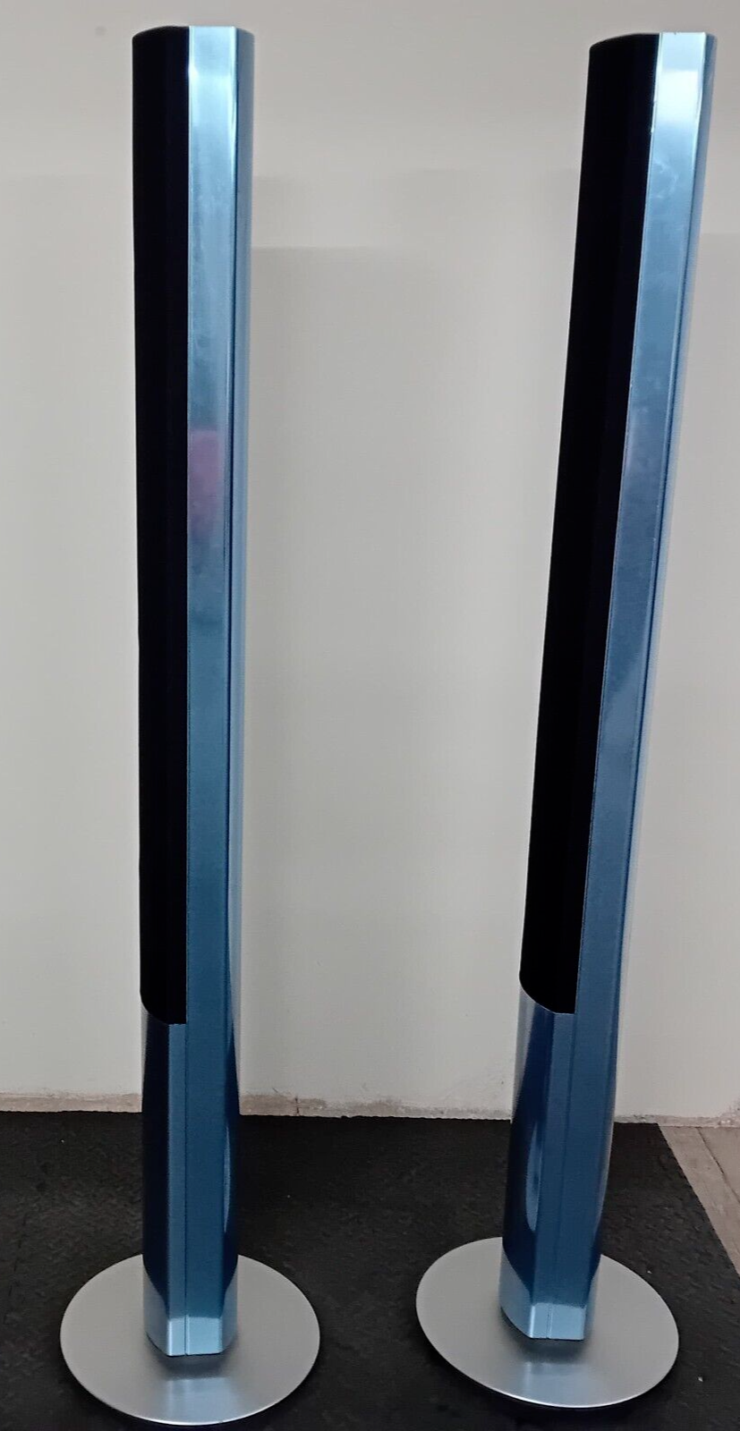 BANG & OLUFSEN B&O BEOLAB 1 FLOOR STANDING SPEAKERS TYPE 6842 SKY BLUE