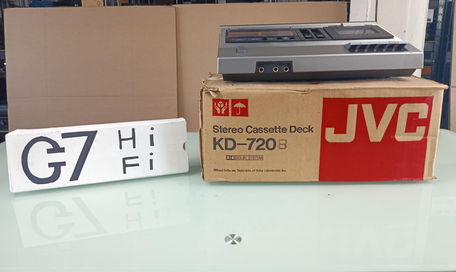 JVC KD 720 STEREO CASSETTE DECK