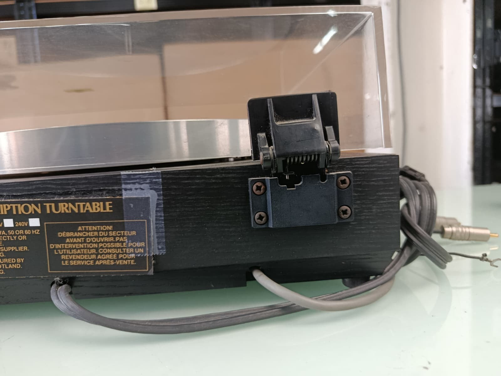 LINN SONDEK LP12 TURNTABLE WITH LINN ITTOK LVII TONEARM AND LINN K9 CARTRIDGE