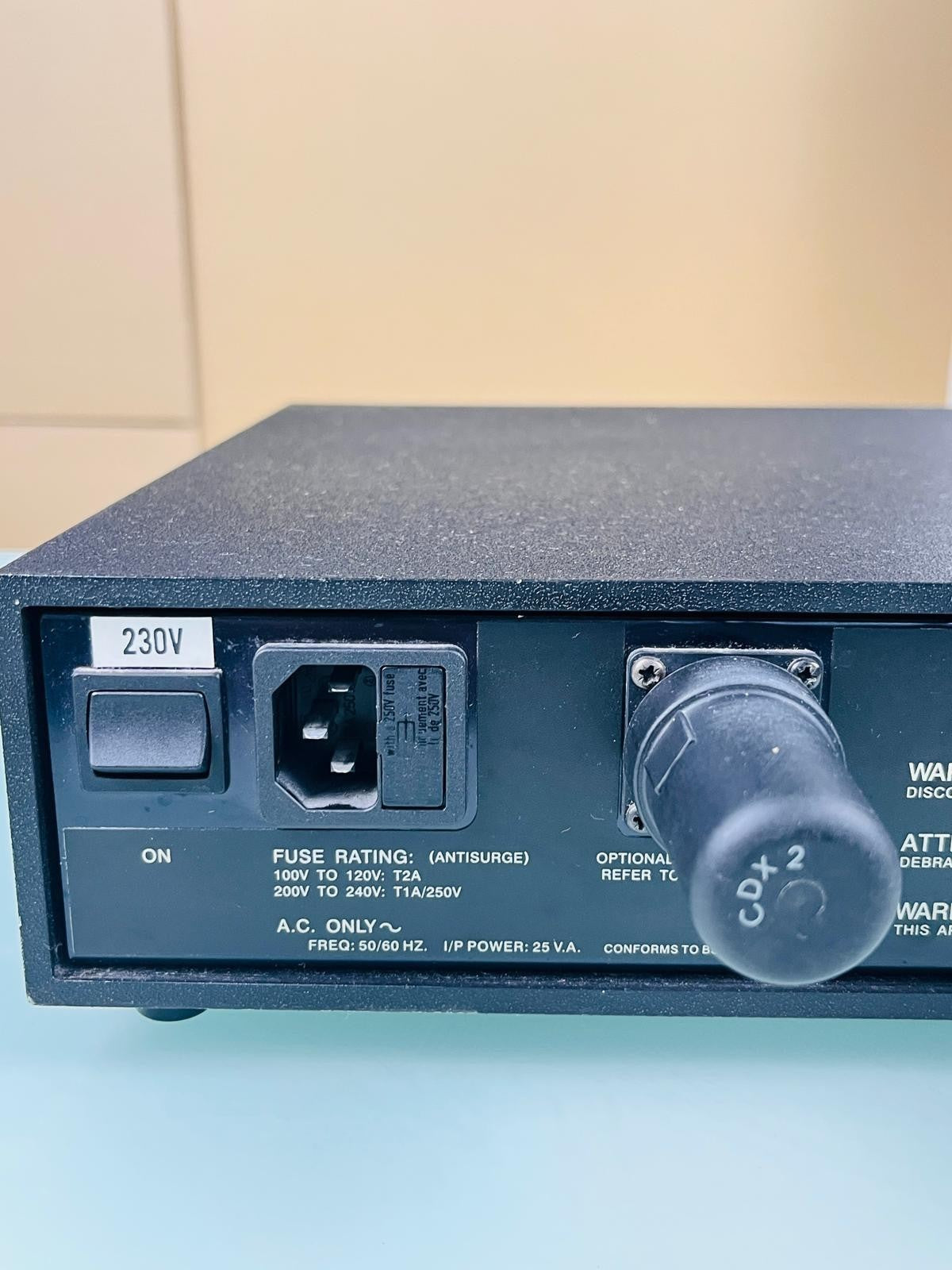 NAIM NA CDX CD PLAYER WITH REMOTE AND PLUCK