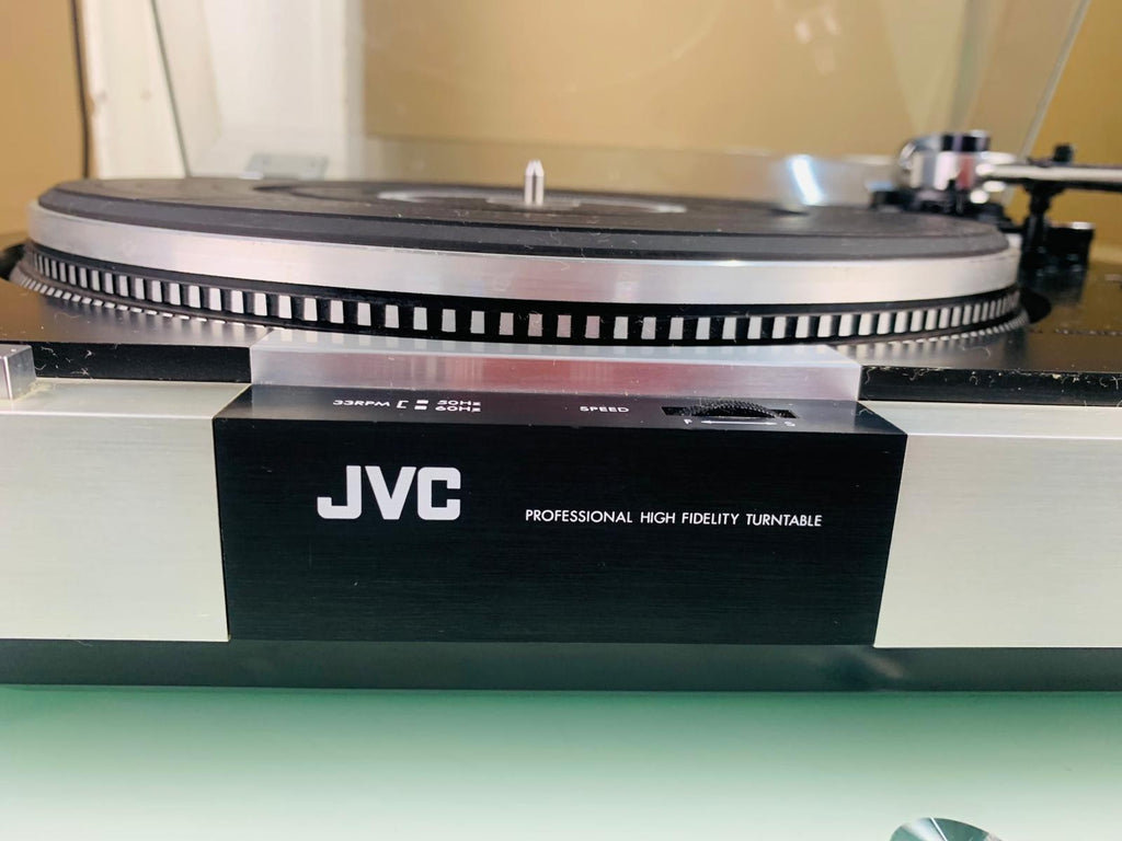 JVC JL F50 TURNTABLE WITH SHURE M75EJ TYPE 2 CARTRIDGE