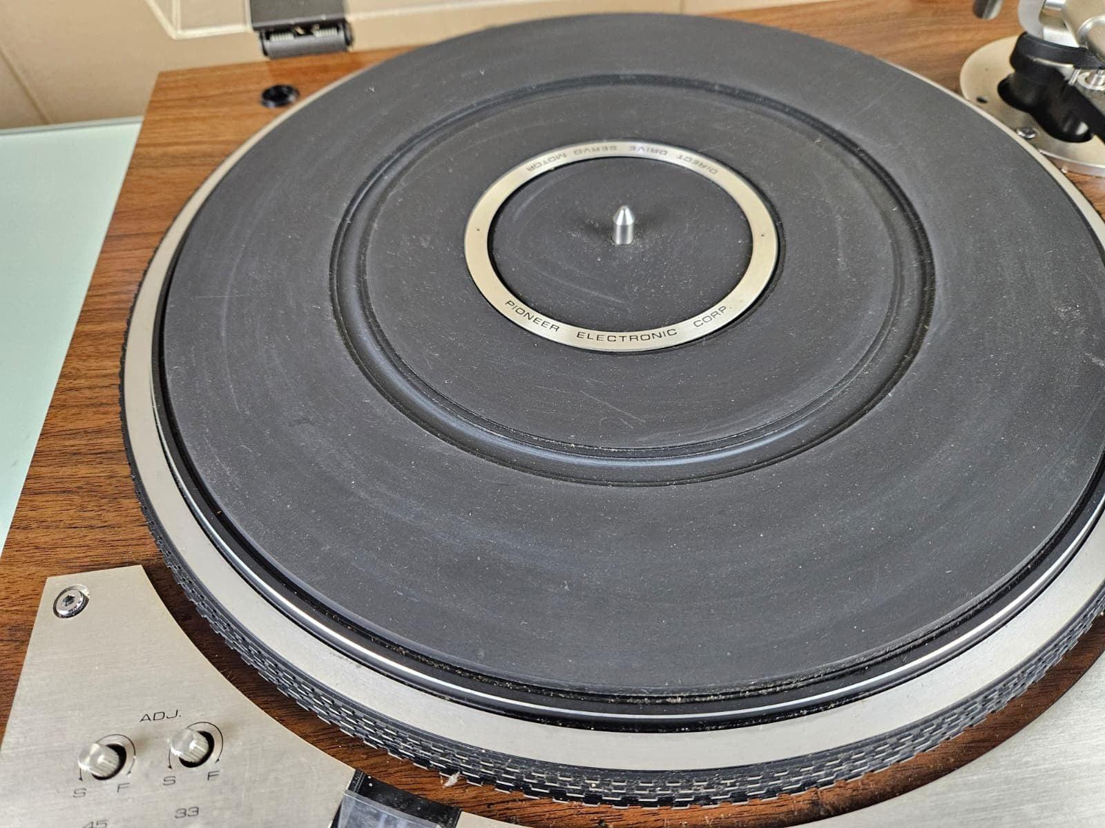 PIONEER PL 530 DIRECT DRIVE FULL AUTOMATIC STEREO TURNTABLE