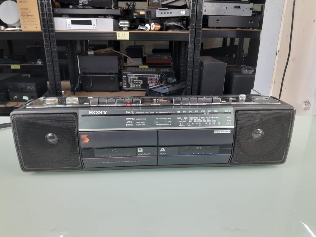 SONY CFS W30IL FM/MW/LW/SW STEREO CASSETTE RECORDER