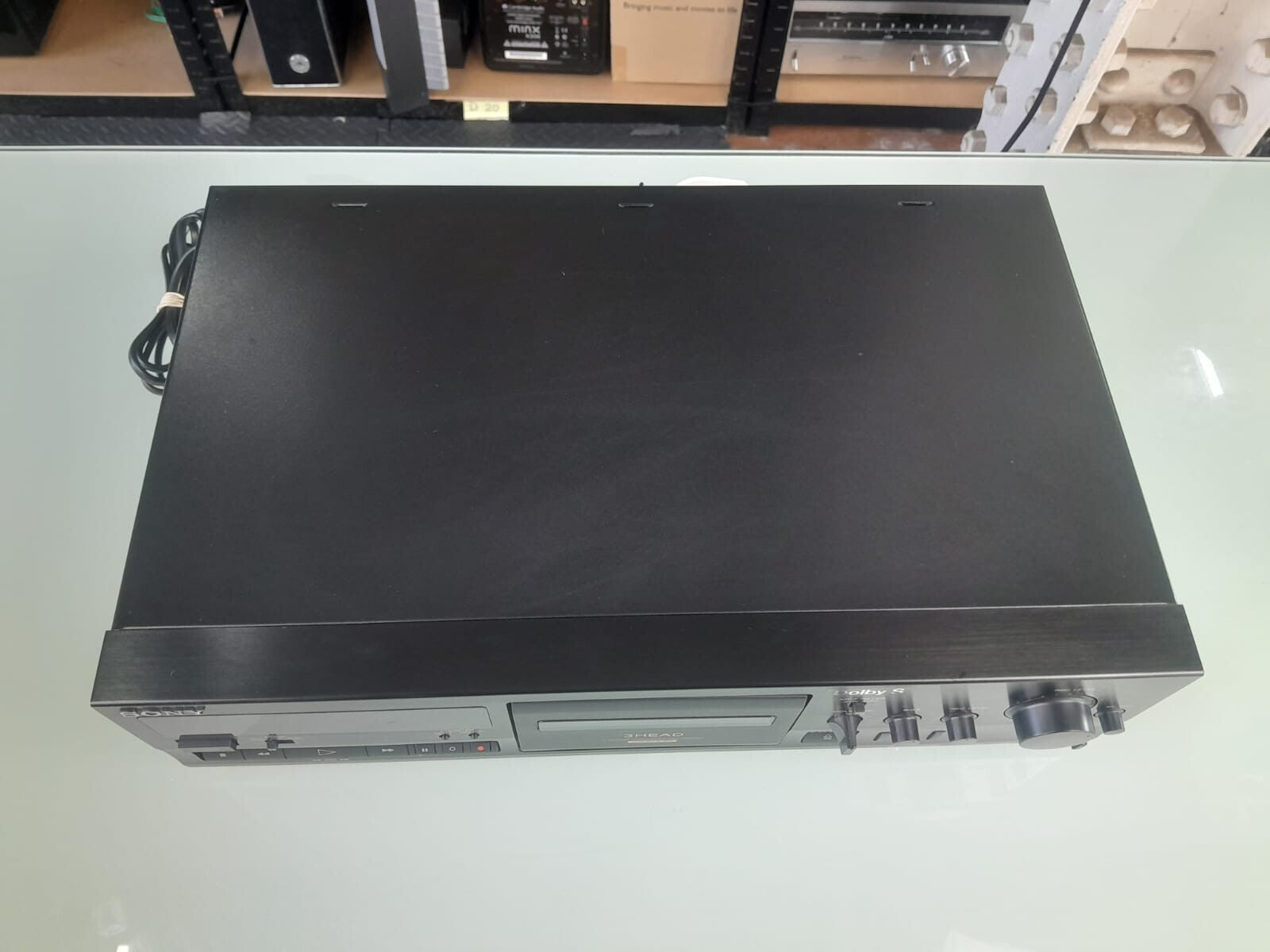 SERVICED SONY TC K611S STEREO CASSETTE DECK