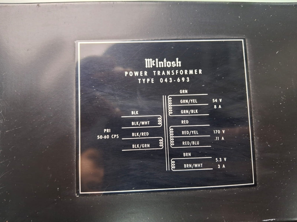MCINTOSH MC2100 TWIN 105 WATT STEREO POWER AMPLIFIER