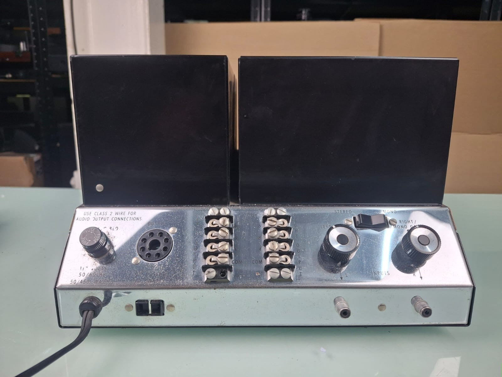 MCINTOSH MC2100 TWIN 105 WATT STEREO POWER AMPLIFIER