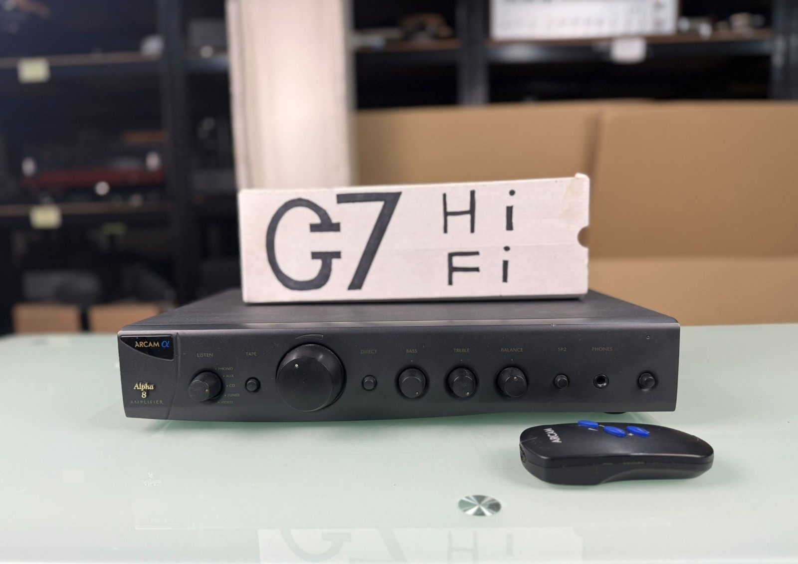 ARCAM ALPHA 8 AMPLIFIER WITH REMOTE