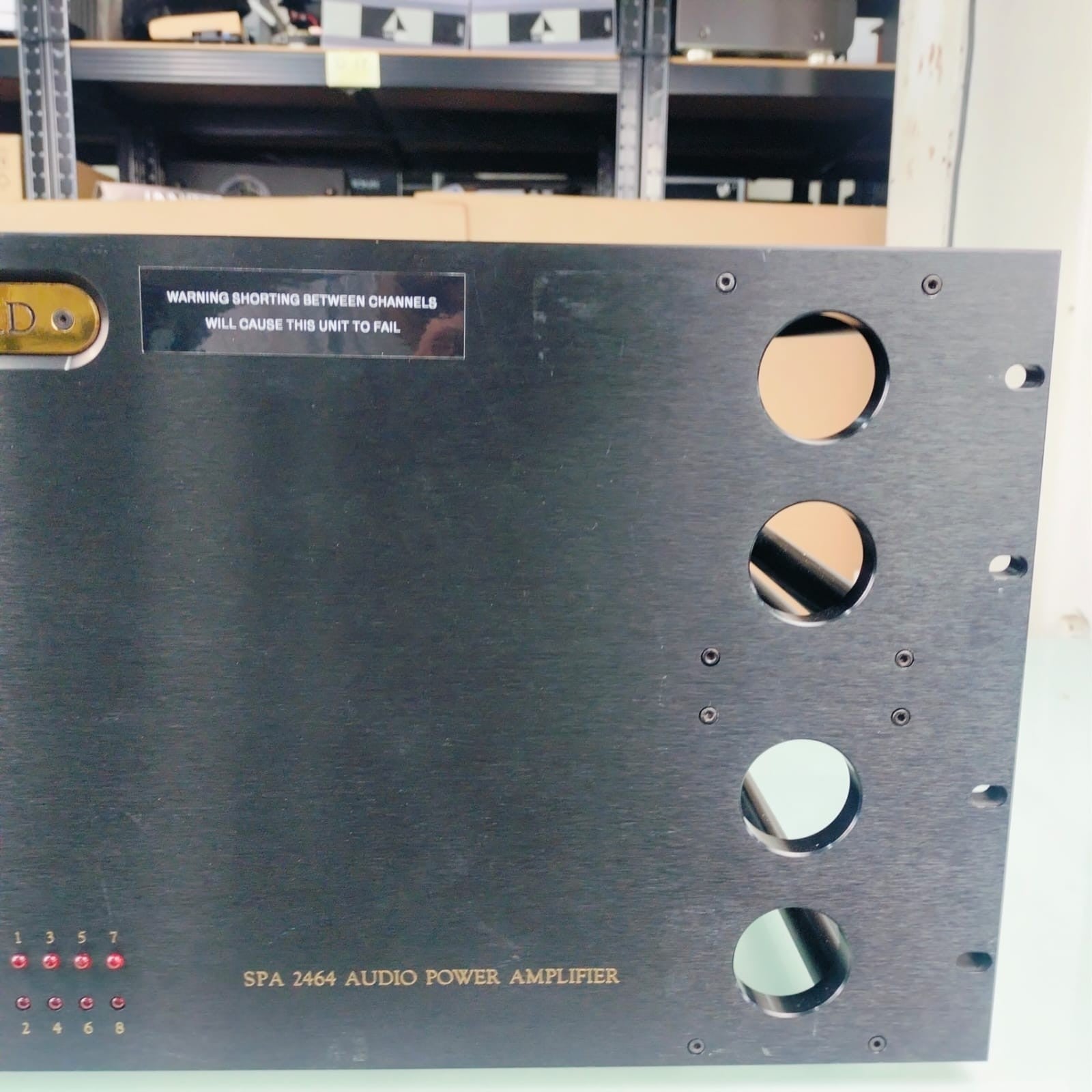 CHORD SPA 2464 AUDIO POWER AMPLIFIER #003