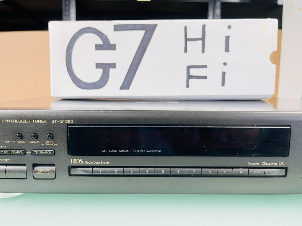TECHNICS ST GT550 STEREO SYNTHESIZER TUNER