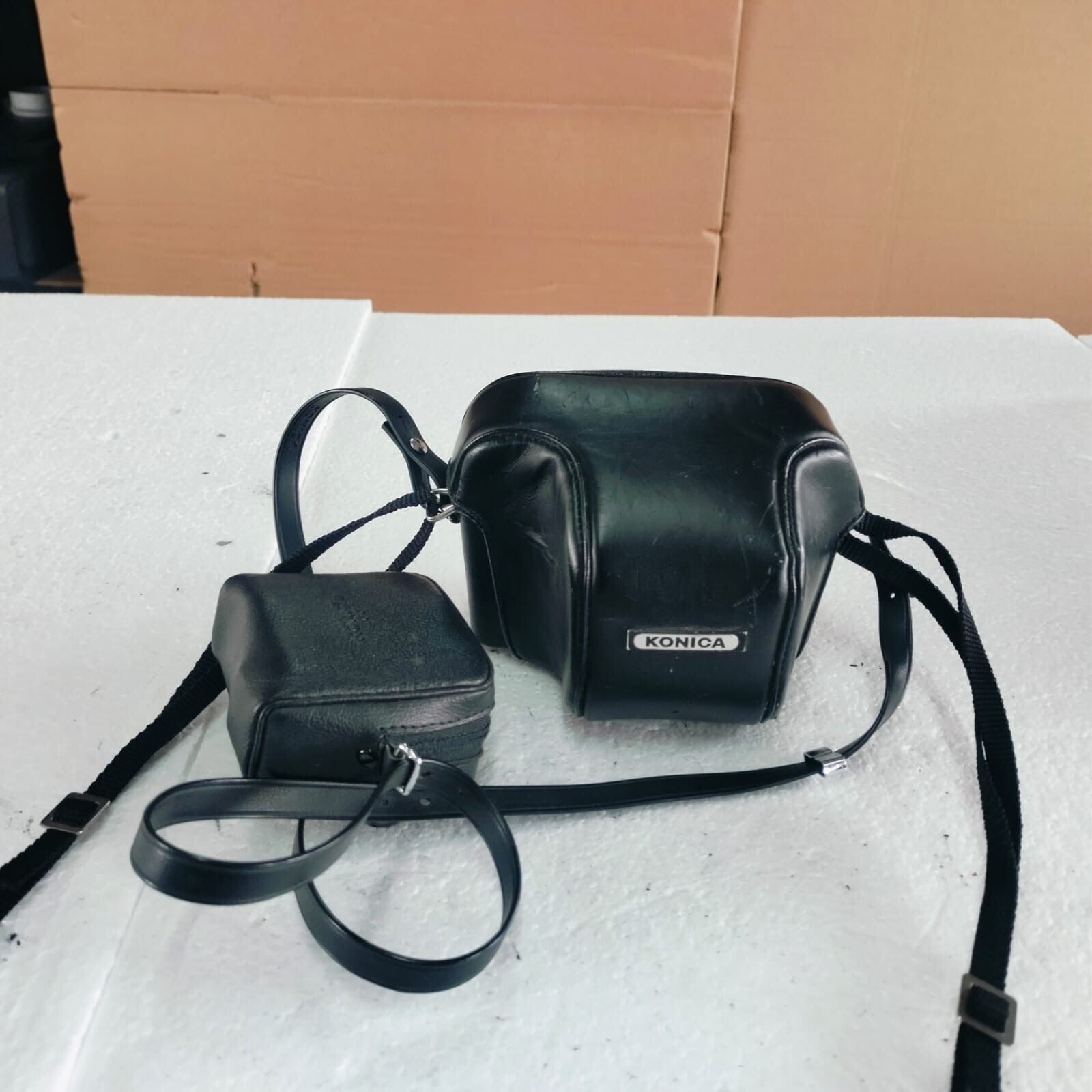 KONICA AUTO S3 sRANGEFINDER CAMERA WITH HEXANON 38MM F1.8 LENS & X-14 FLASH