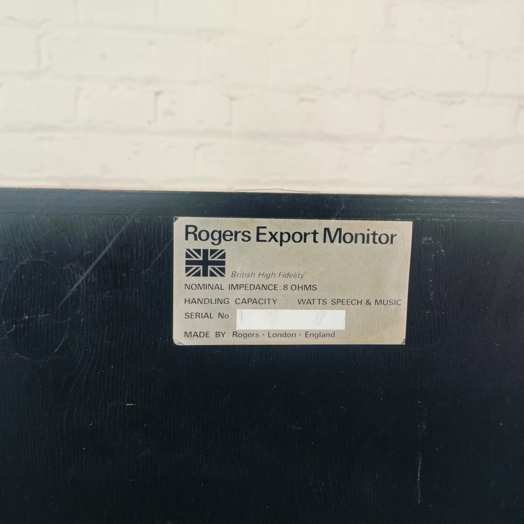 ROGERS EXPORT MONITOR SPEAKERS