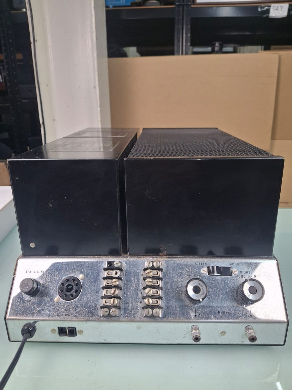 MCINTOSH MC2100 TWIN 105 WATT STEREO POWER AMPLIFIER #002