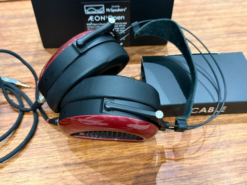 DAN CLARK AUDIO MRSPEAKERS AE ON 2 OPEN HEADPHONES