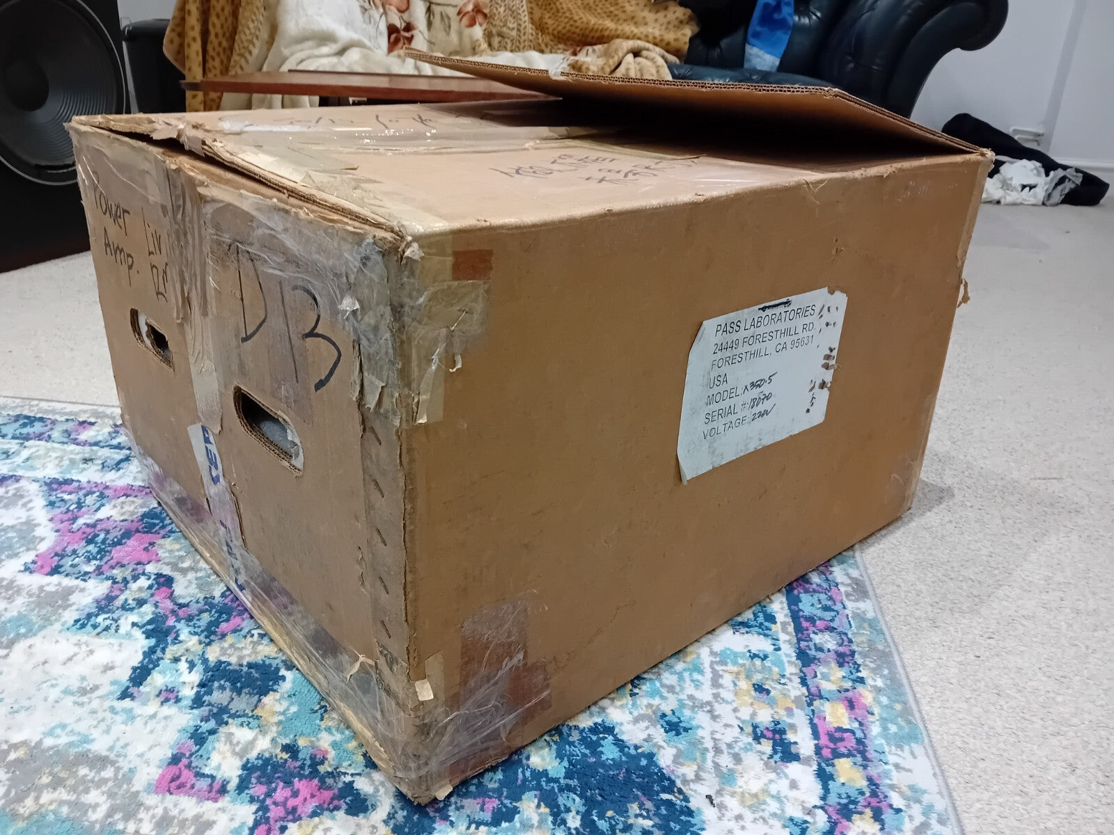 PASS LABS X350.5 POWER AMPLIFIER LABORATORIES