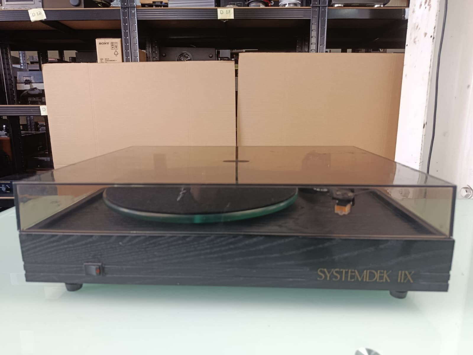 SYSTEMDEK IIX TURNTABLE WITH LINN BASIK PLUS TONEARM