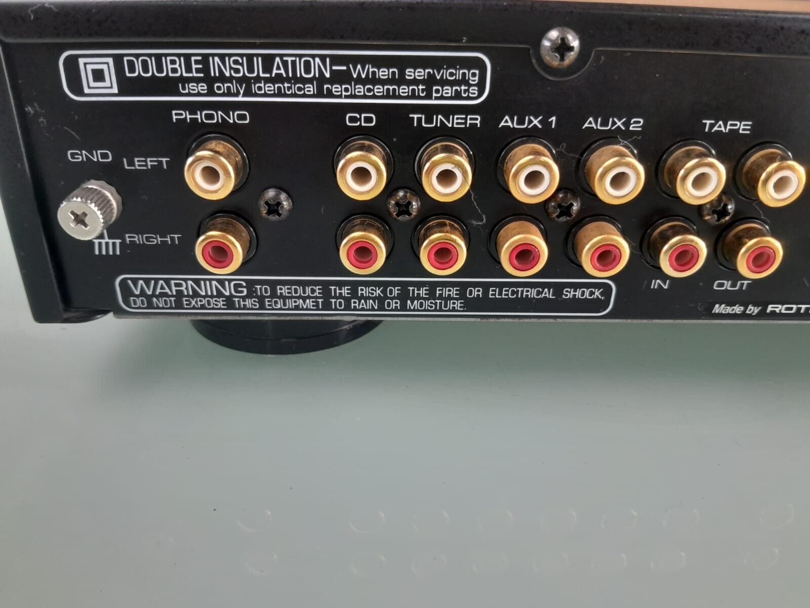ROTEL RA 01 INTEGRATED AMPLIFIER