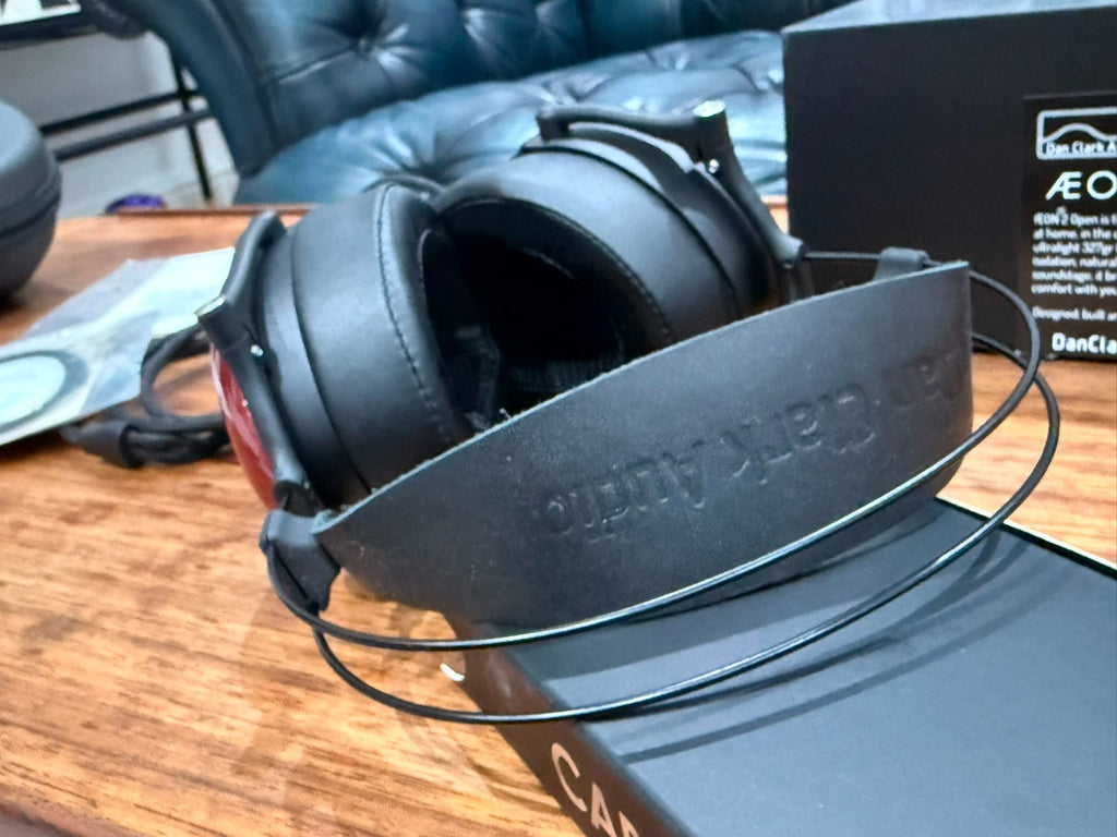 DAN CLARK AUDIO MRSPEAKERS AE ON 2 OPEN HEADPHONES