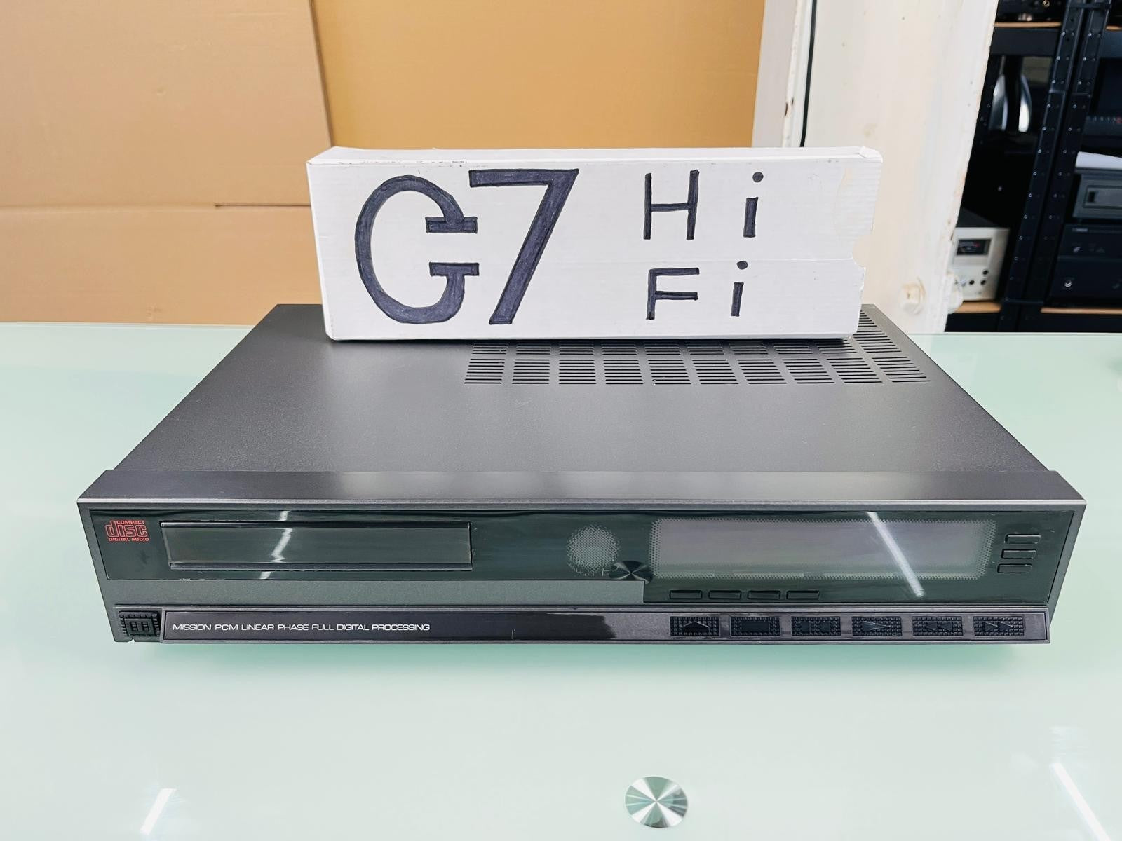 SERVICED MISSION PCM 7000 CD PLAYER