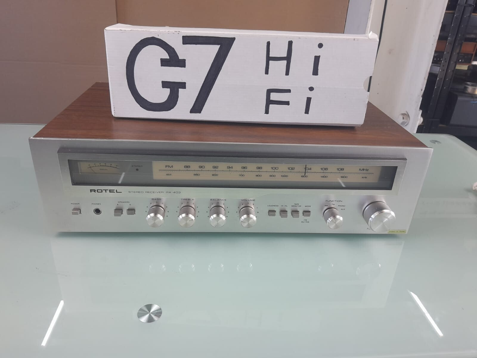 ROTEL RX 403 STEREO RECEIVER