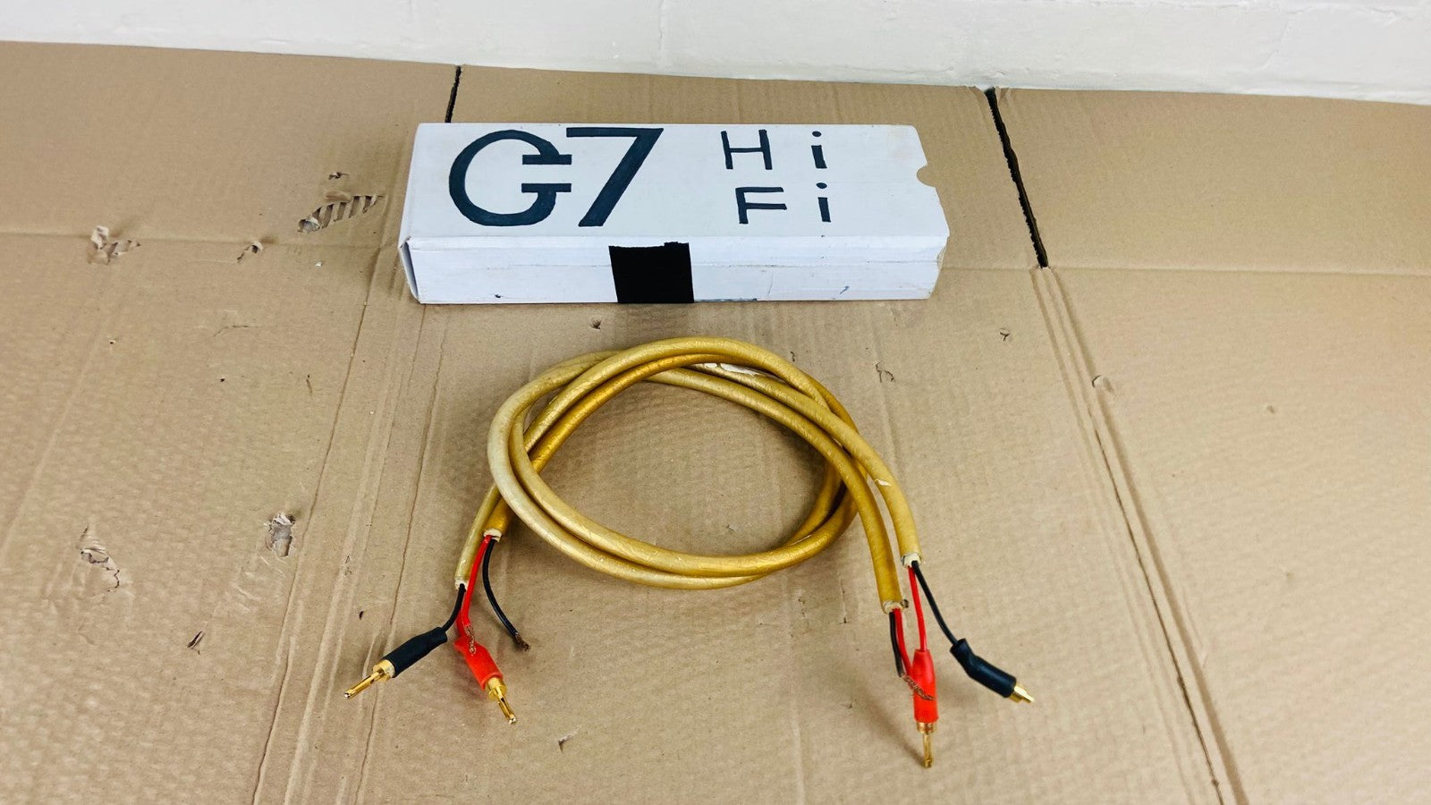 THE CHORD COMPANY CARNIVAL SILVER SCREEN SPEAKER CABLES