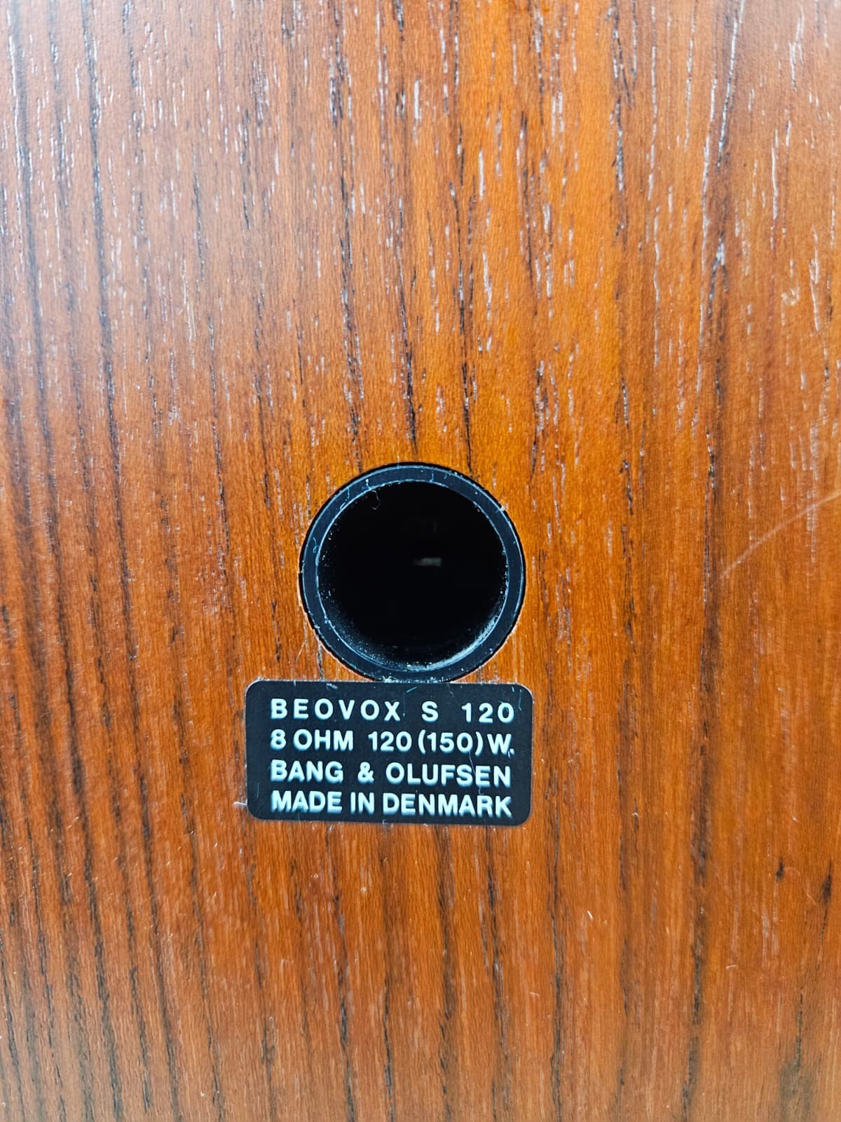 B&O BANG & OLUFSEN BEOVOX S120 SINGLE SPEAKER ONLY
