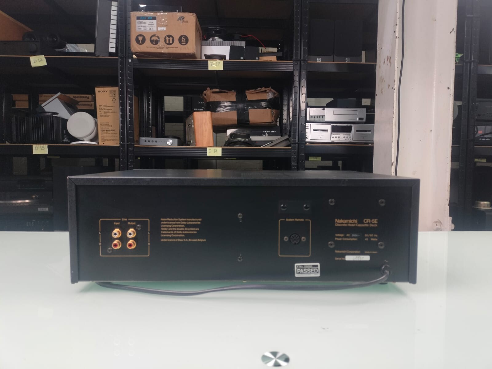 NAKAMICHI CR-5E DISCRETE HEAD CASSETTE DECK
