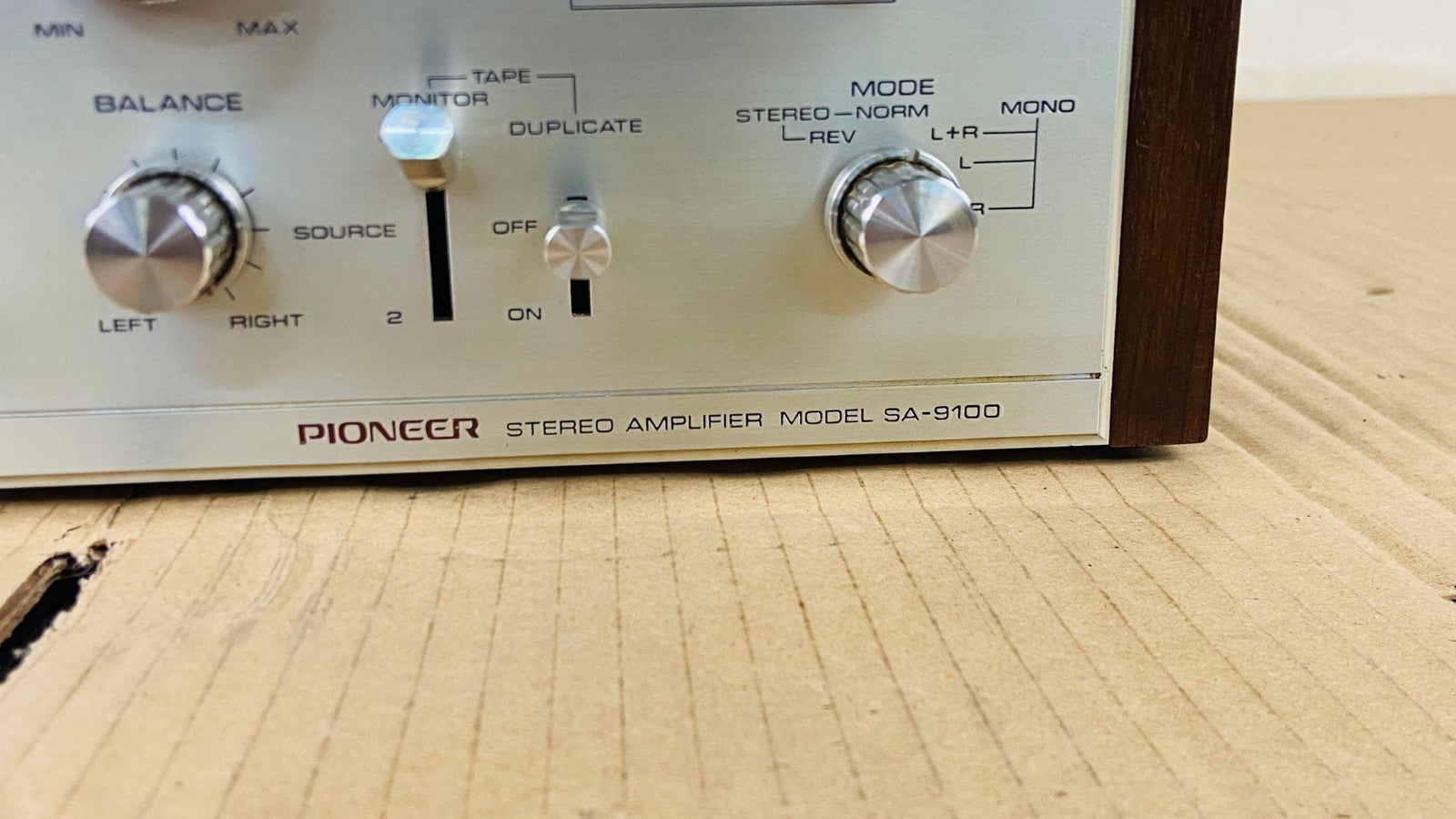 PIONEER SA 9100 STEREO AMPLIFIER