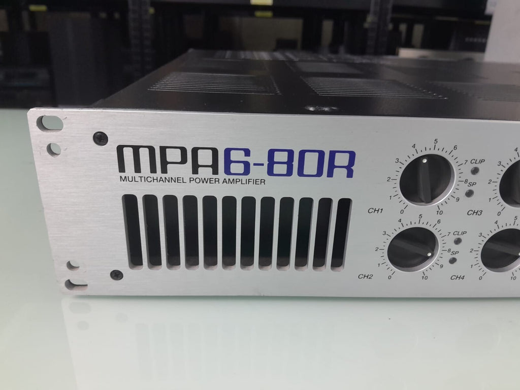 ECLER MPA6 80R MULTICHANNEL POWER AMPLIFIER #002